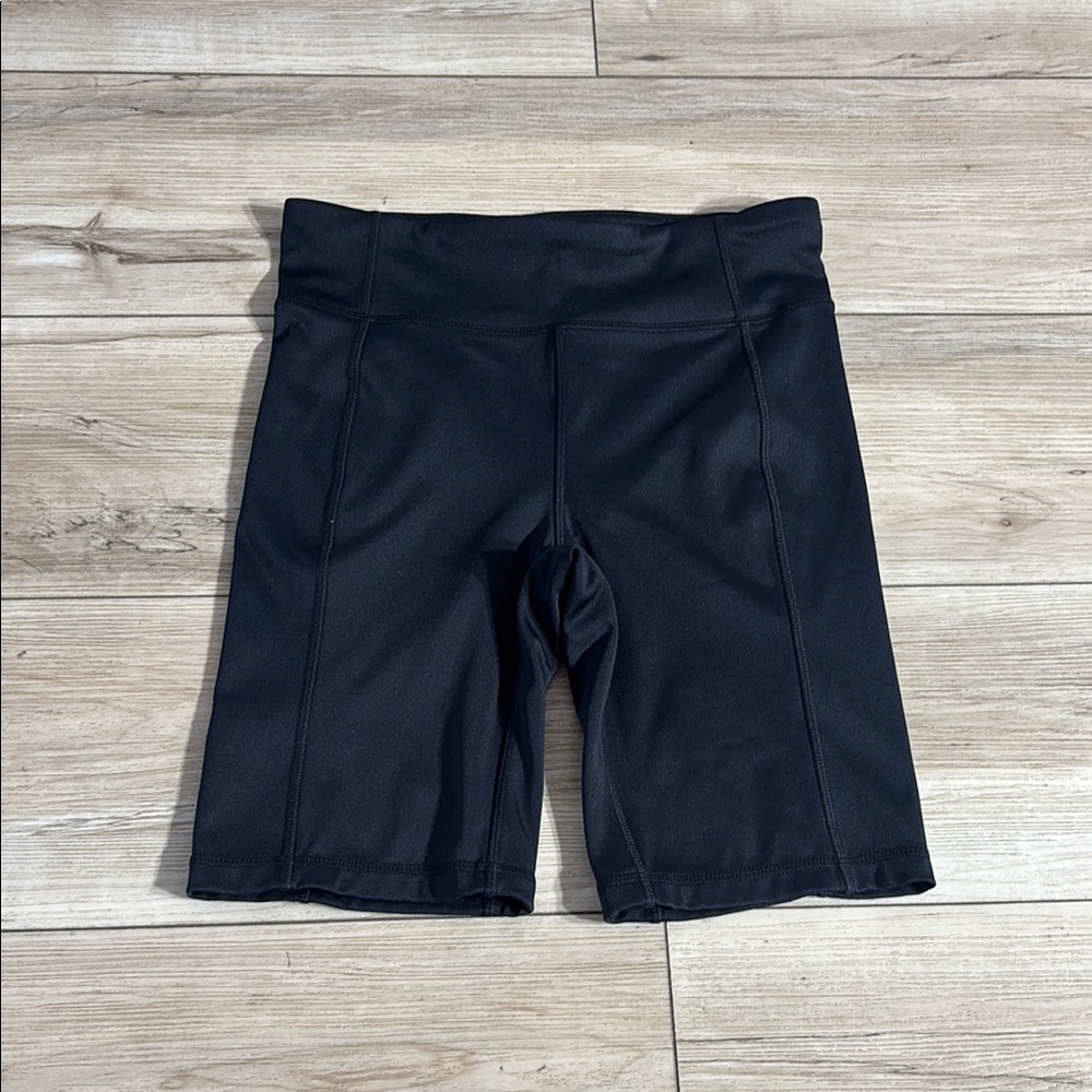 GAP Black Bike Shorts with Elastic Waistband